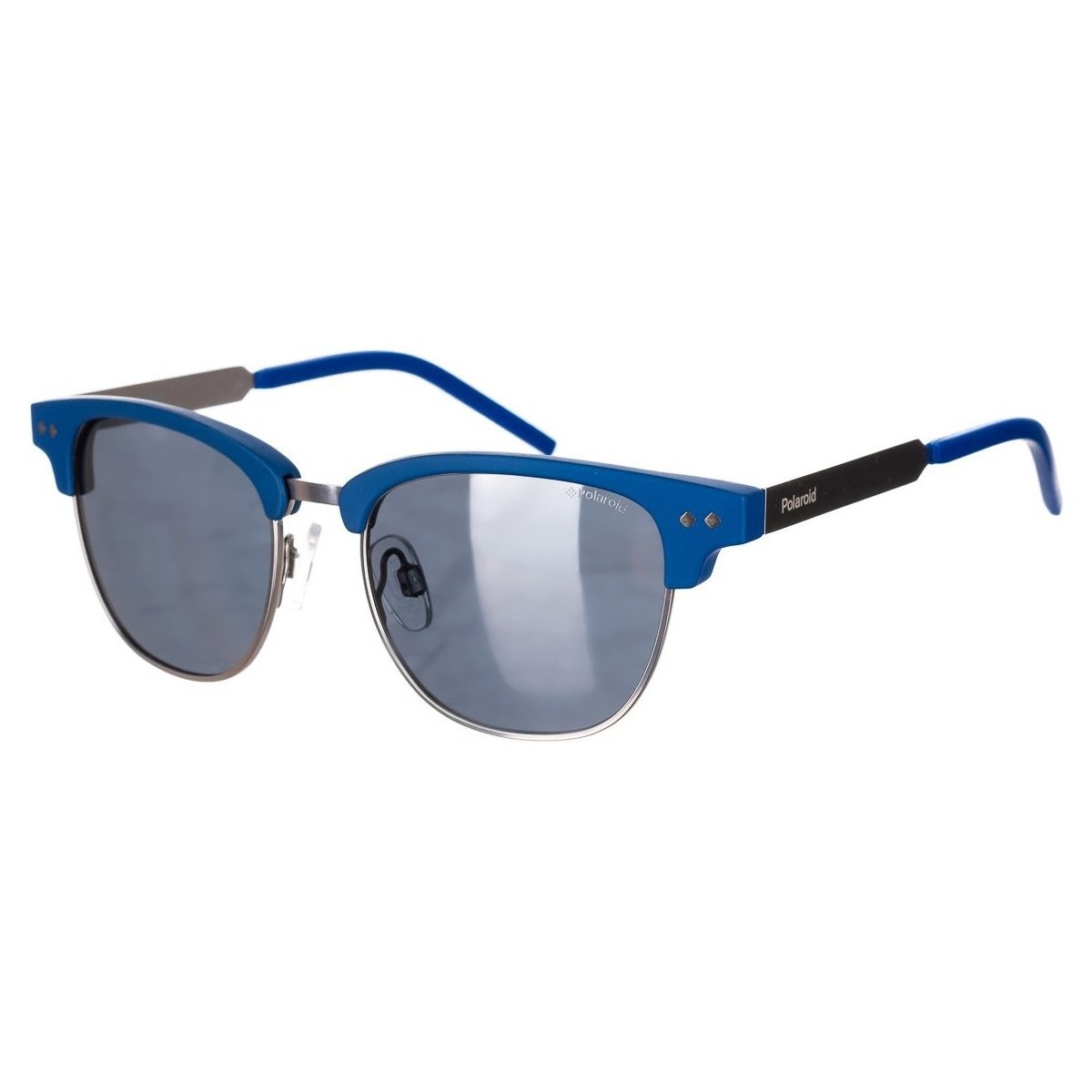 Hodinky & Bižuterie Muži sluneční brýle Polaroid PLD8023-RCT-MATT-BLUE Modrá