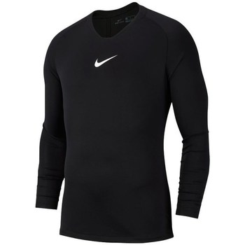 Textil Muži Trička s krátkým rukávem Nike Dry Park First Layer Černé, Bílé