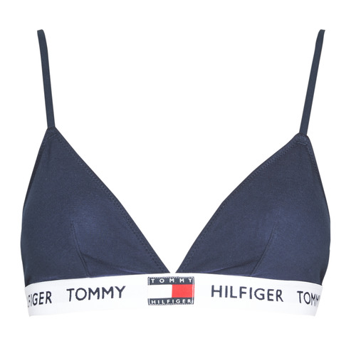 Spodní prádlo Ženy Trouhelníkové / Bez kostice Tommy Hilfiger PADDED TRIANGLE Tmavě modrá
