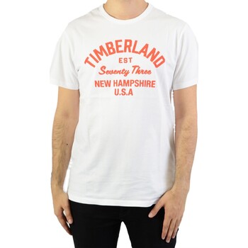 Timberland Trička s krátkým rukávem 135473 - Bílá