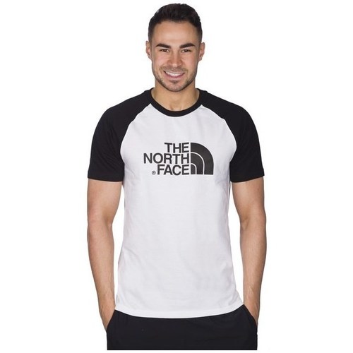 Textil Muži Trička s krátkým rukávem The North Face Easy Černé, Bílé