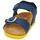 Boty Chlapecké Sandály Geox GHITA BOY Modrá / Žlutá