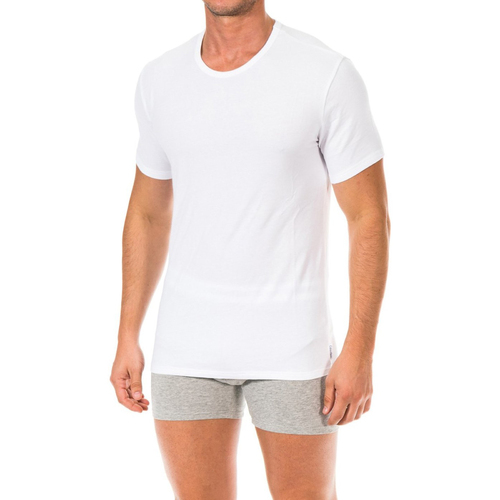 Textil Muži Trička s krátkým rukávem Calvin Klein Jeans NB1088A-100 Bílá