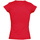 Textil Ženy Trička s krátkým rukávem Sols MOON COLORS GIRL Červená