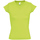 Textil Ženy Trička s krátkým rukávem Sols MOON COLORS GIRL Zelená