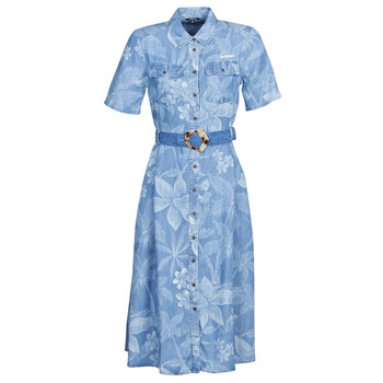 Textil Ženy Společenské šaty Desigual KATE Modrá