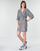 Textil Ženy Krátké šaty Ikks BQ30415-03 Černá / Bílá