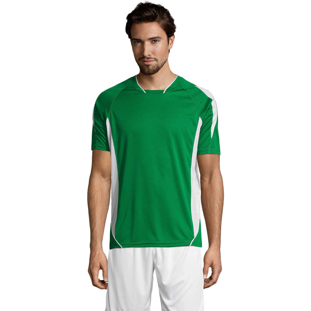 Textil Muži Trička s krátkým rukávem Sols MARACANA 2 SSL SPORT Zelená