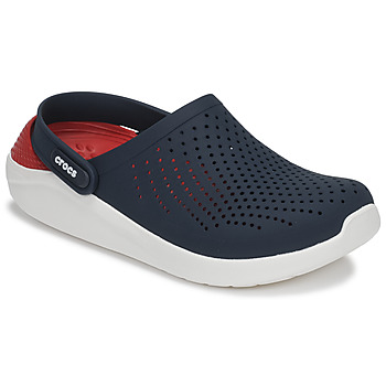 Boty Pantofle Crocs LITERIDE CLOG Tmavě modrá / Červená