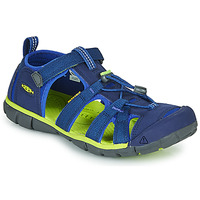 Boty Chlapecké Sportovní sandály Keen SEACAMP II CNX Modrá / Zelená