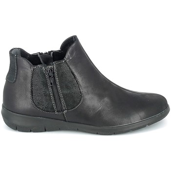 Boty Ženy Kotníkové boty Boissy Boots Noir texturé Černá