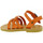 Boty Muži Sandály Attica Sandals HEBE CALF ORANGE Oranžová