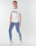 Textil Ženy Trička s krátkým rukávem adidas Performance E LIN SLIM T Bílá