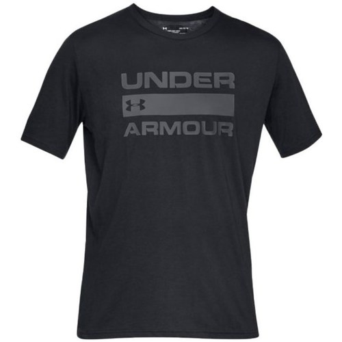 Textil Muži Trička s krátkým rukávem Under Armour Team Issue Wordmark Černá