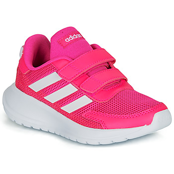 Boty Dívčí Nízké tenisky adidas Performance TENSAUR RUN C Růžová / Bílá