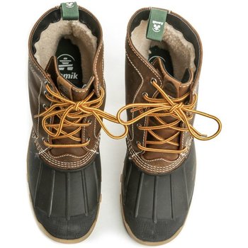 KAMIK Yukon 5 hnědé pánské zimní boty Hnědá