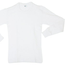 Textil Chlapecké Trička s dlouhými rukávy Abanderado 0207-BLANCO Bílá