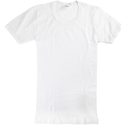 Textil Chlapecké Trička s krátkým rukávem Abanderado 0302-BLANCO Bílá
