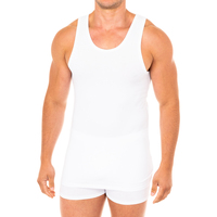 Spodní prádlo Muži Tílka  Abanderado A08HU-BLANCO Bílá