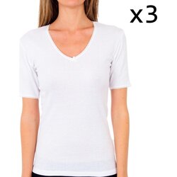 Spodní prádlo Ženy Tílka  Abanderado APP01BS-BLANCO Bílá