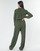 Textil Ženy Overaly / Kalhoty s laclem MICHAEL Michael Kors ROLL SLV SAFARI JMPST Khaki