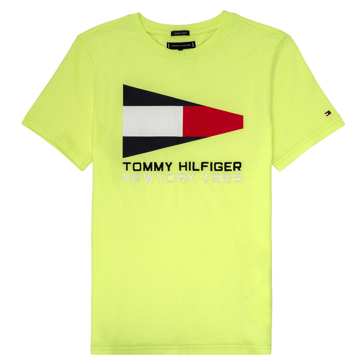 Textil Chlapecké Trička s krátkým rukávem Tommy Hilfiger KB0KB05628 Žlutá