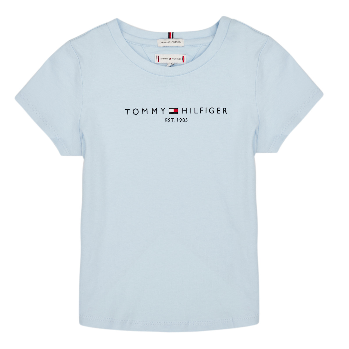 Textil Dívčí Trička s krátkým rukávem Tommy Hilfiger KG0KG05023 Modrá