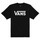 Textil Chlapecké Trička s krátkým rukávem Vans BY VANS CLASSIC Černá