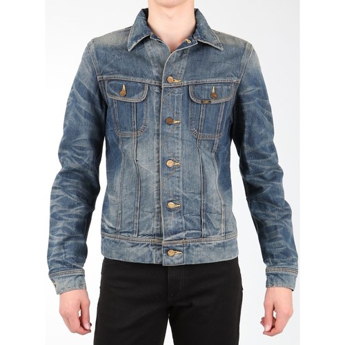 Textil Muži Saka / Blejzry Lee Rider Jacket L88842RT Modrá