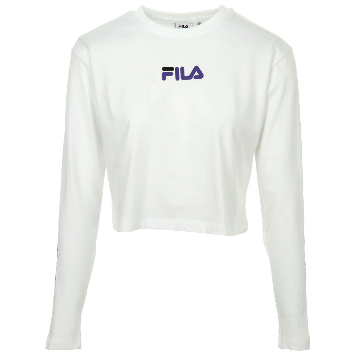 Textil Ženy Trička s krátkým rukávem Fila Reva Cropped T-Shirt Bílá