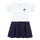 Textil Dívčí Krátké šaty Lili Gaufrette MENDI Bílá