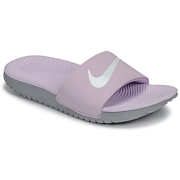 Boty Dívčí pantofle Nike KAWA Růžová / Bílá