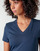 Textil Ženy Trička s krátkým rukávem Tommy Hilfiger HERITAGE V-NECK TEE Tmavě modrá