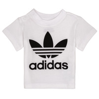 Textil Děti Trička s krátkým rukávem adidas Originals MAELYS Bílá