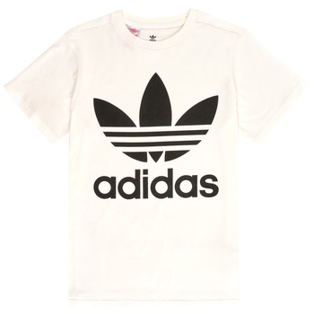 Textil Děti Trička s krátkým rukávem adidas Originals SARAH Bílá
