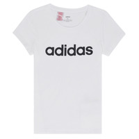 Textil Dívčí Trička s krátkým rukávem adidas Performance NELIZO Bílá