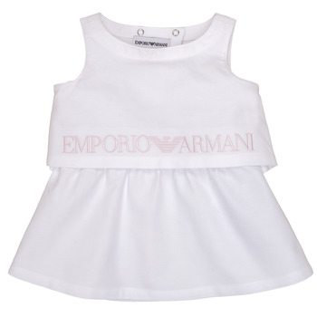 Textil Dívčí Krátké šaty Emporio Armani Alberic Bílá