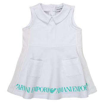 Textil Dívčí Krátké šaty Emporio Armani Apollinaire Bílá