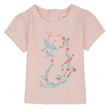 Textil Dívčí Trička s krátkým rukávem Carrément Beau NOLAN Růžová