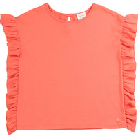 Textil Dívčí Trička s krátkým rukávem Carrément Beau LEANA Růžová