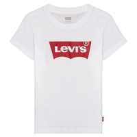 Textil Chlapecké Trička s krátkým rukávem Levi's BATWING TEE Bílá