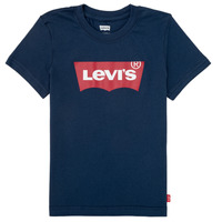 Textil Chlapecké Trička s krátkým rukávem Levi's BATWING TEE Tmavě modrá