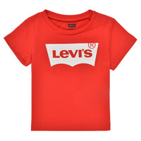 Textil Chlapecké Trička s krátkým rukávem Levi's BATWING TEE Červená