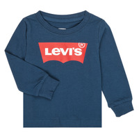 Textil Chlapecké Trička s dlouhými rukávy Levi's BATWING TEE LS Tmavě modrá