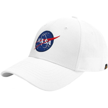 Textilní doplňky Kšiltovky Alpha NASA Cap Bílá