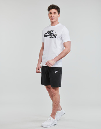 Nike M NSW CLUB SHORT JSY Černá / Bílá