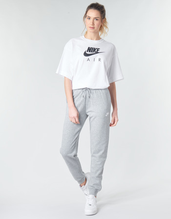 Textil Ženy Teplákové kalhoty Nike W NSW ESSNTL PANT REG FLC Šedá / Bílá