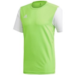 Textil Muži Trička s krátkým rukávem adidas Originals Estro 19 Zelené, Bílé