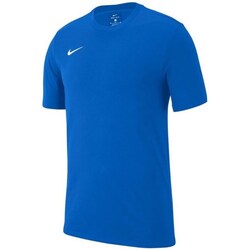 Textil Chlapecké Trička s krátkým rukávem Nike JR Team Club 19 Modrá