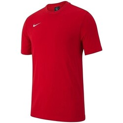 Textil Chlapecké Trička s krátkým rukávem Nike JR Team Club 19 Červená
